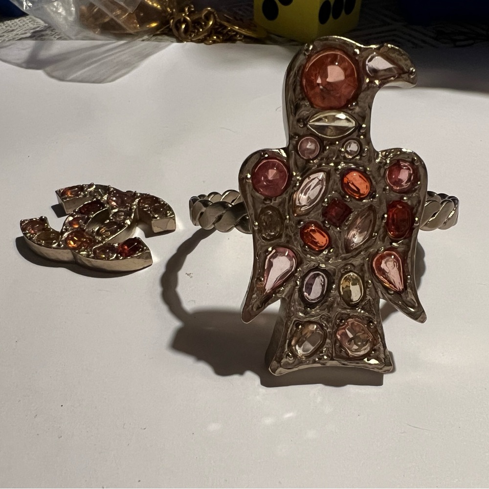 New Chanel Robert Goossens Eagle Bracelet and Pendant